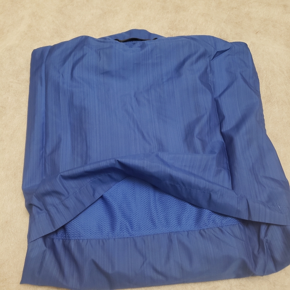 #M08 LRG Nike Dri Fit Lockdown Sideline Jacket Blue University Red Side zippers - Picture 7 of 13